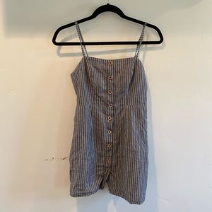 STRIPED MINI DRESS